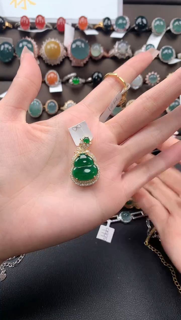 【闪购商品】翡翠戒指银S925镶嵌13131