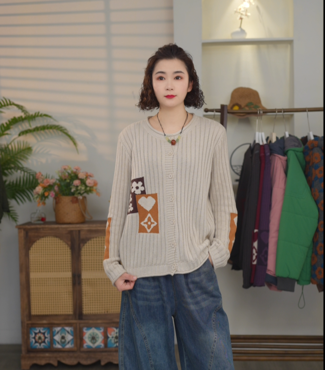 2025新款 针织衫开衫打底衫