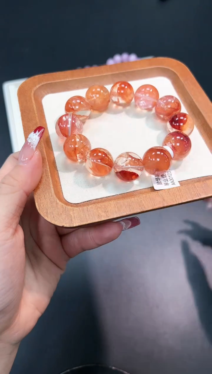 【闪购商品】水晶手串未镶嵌68m多样性发其一/1条17mm默认微瑕