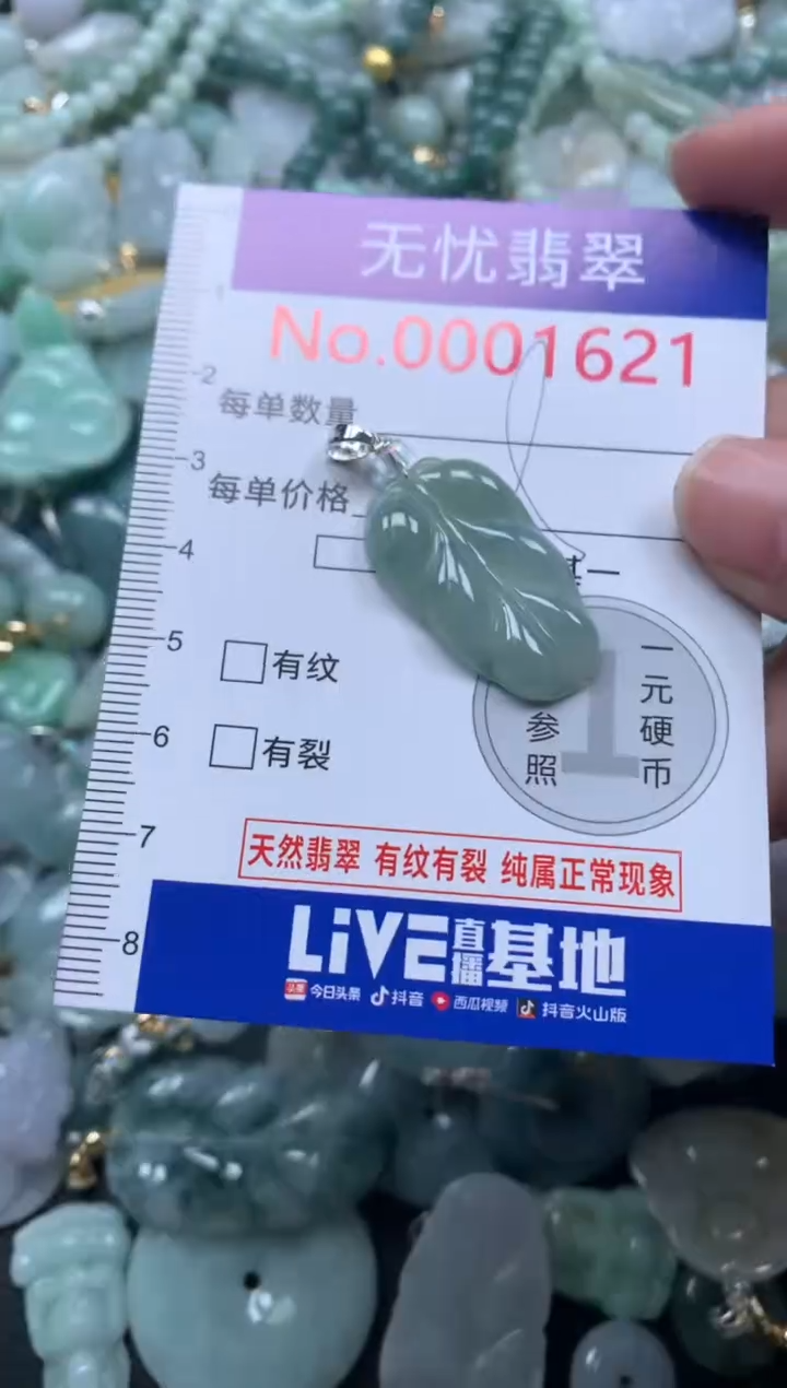 颈饰未镶嵌翡翠1621