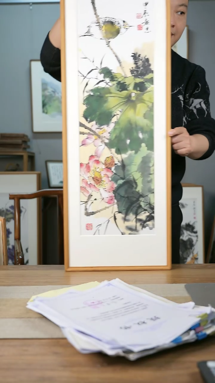 【闪购商品】书法协会会员老师带框作品-