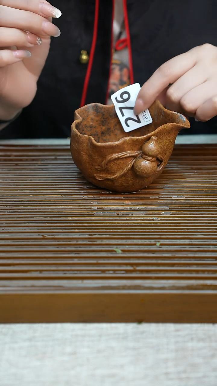 纯手工粗陶茶具每只不一样