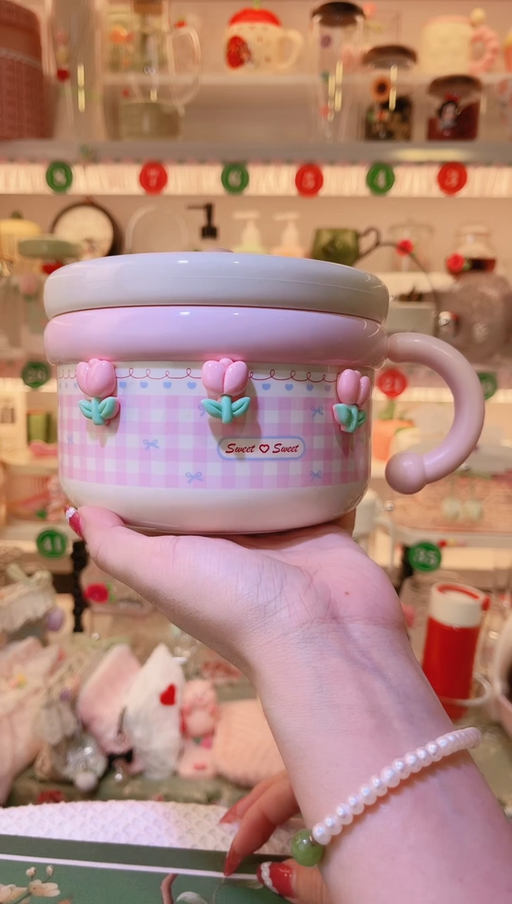 饭盒粉色——手工制作品质好！