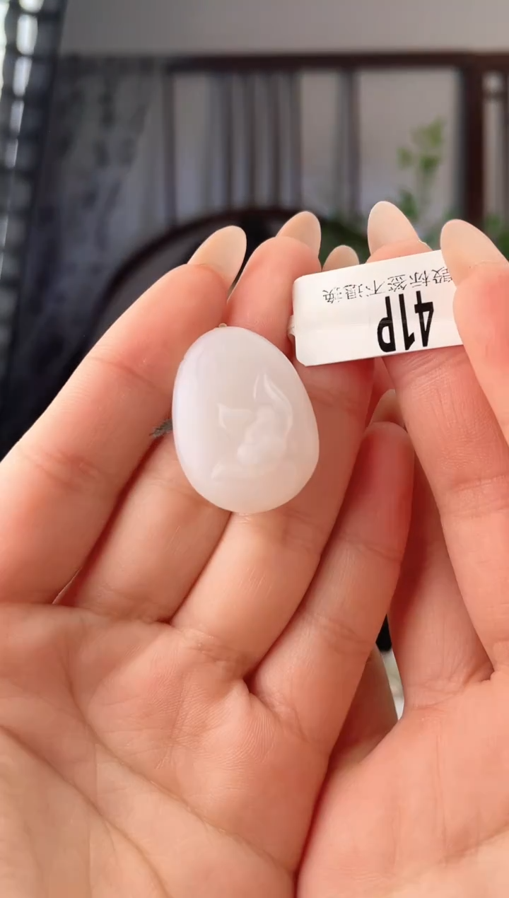 颈饰未镶嵌和田玉葫芦 41