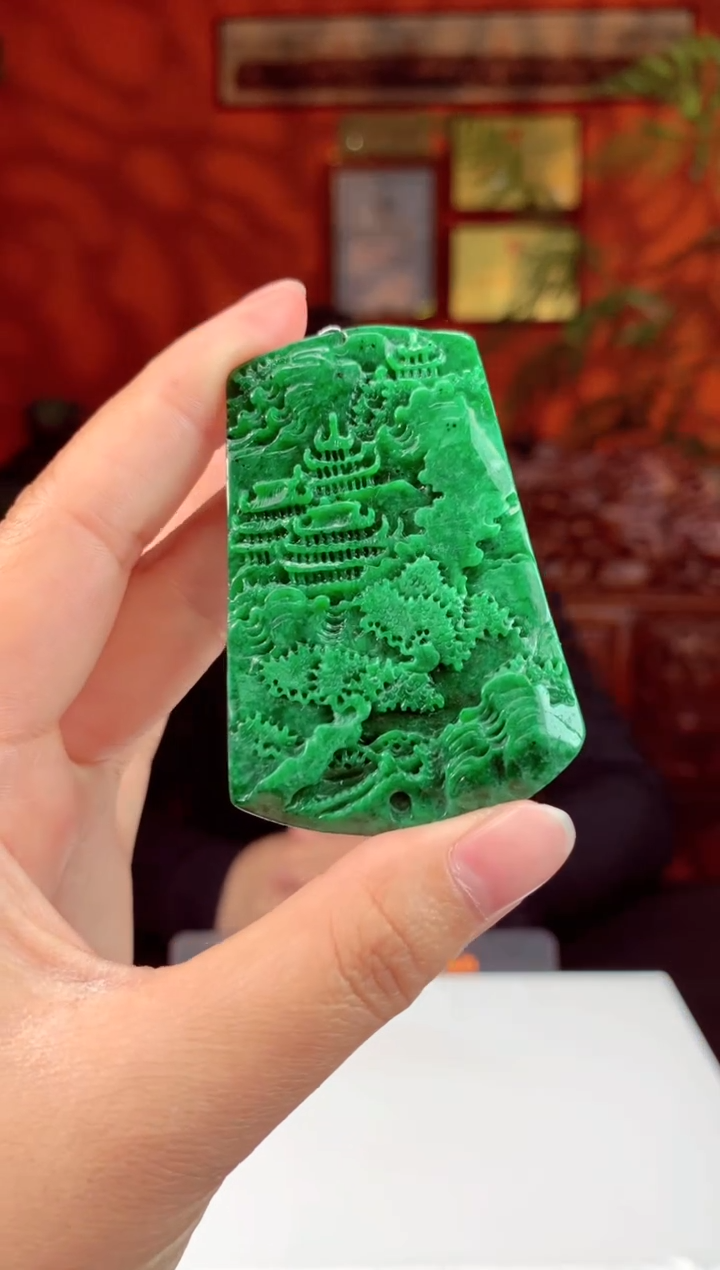 【闪购商品】定制翡翠未镶嵌天然A货翡翠（拍一发一）