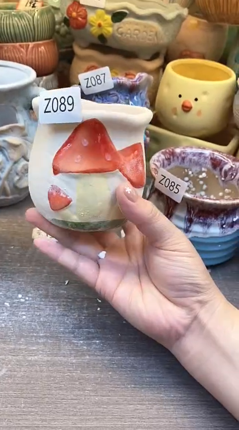 @@陶瓷多肉花盆Z089