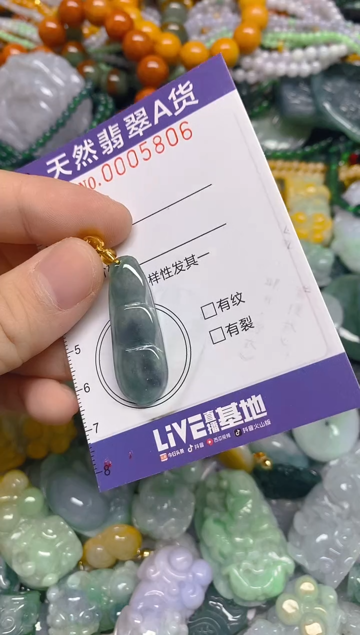 颈饰未镶嵌翡翠0005806