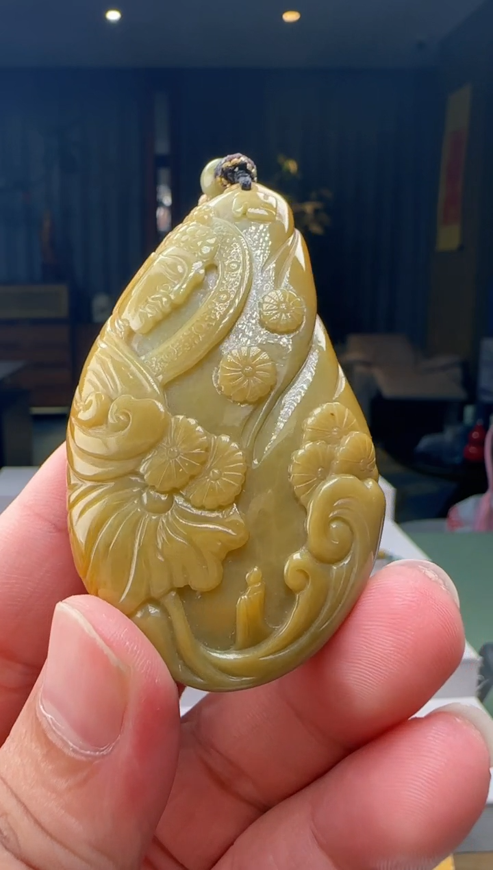 吊坠(不含链)未镶嵌翡翠ZM@@960Q3J13684