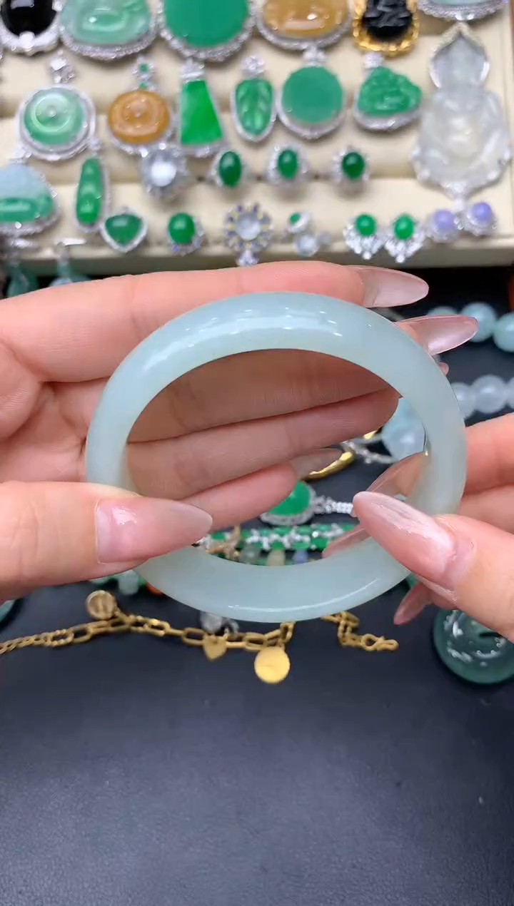 【闪购商品】翡翠手镯未镶嵌332-中国好珍宝