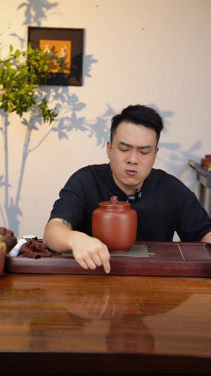 宜兴原矿紫砂茶叶罐