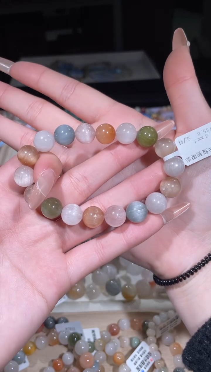 【闪购商品】水晶手链未镶嵌224号多样性发货一L 11+