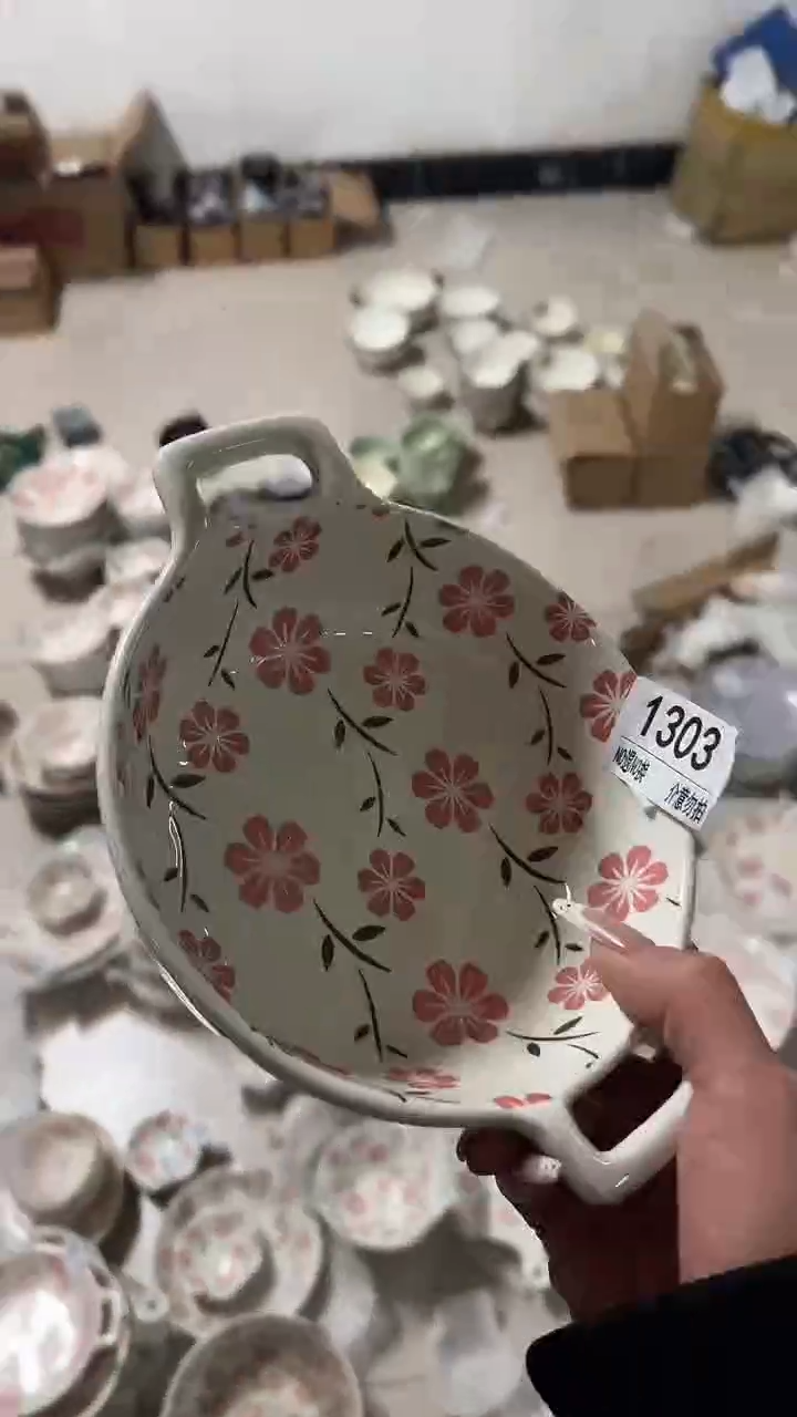 陶瓷手柄款微瑕四单包邮1303