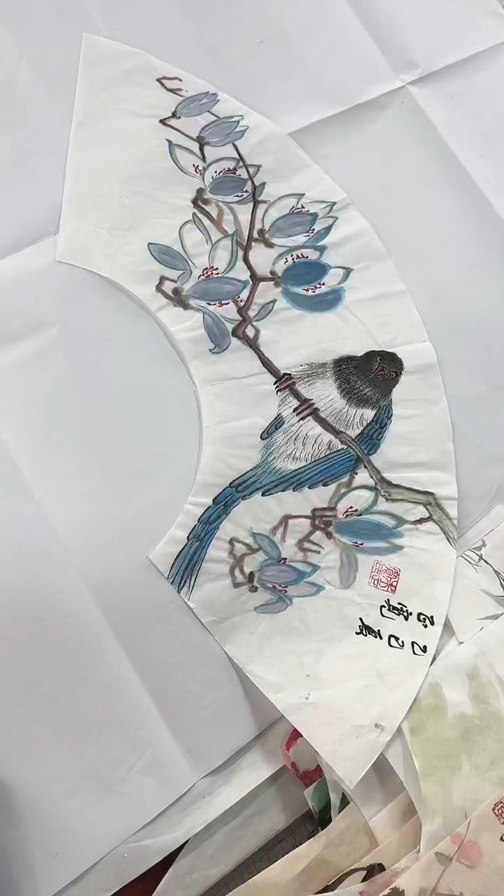 国画直播福利/国画/花鸟