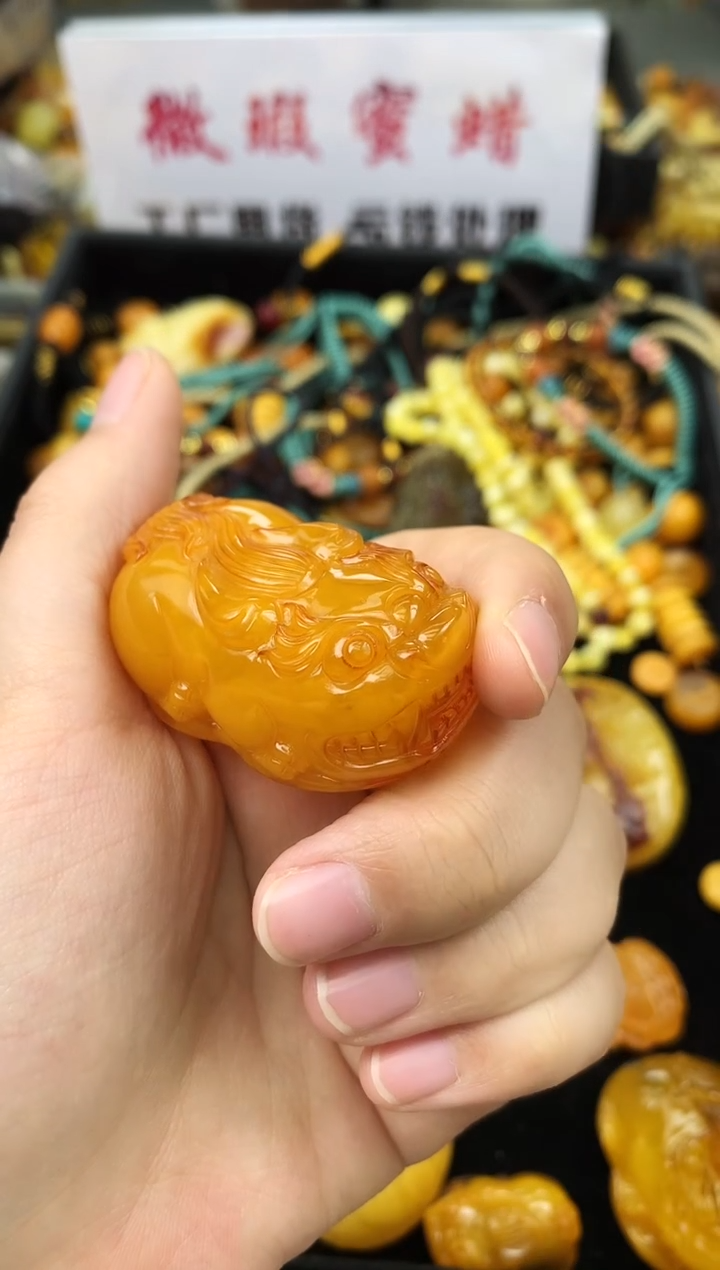 【闪购商品】琥珀珠宝奇石未镶嵌107