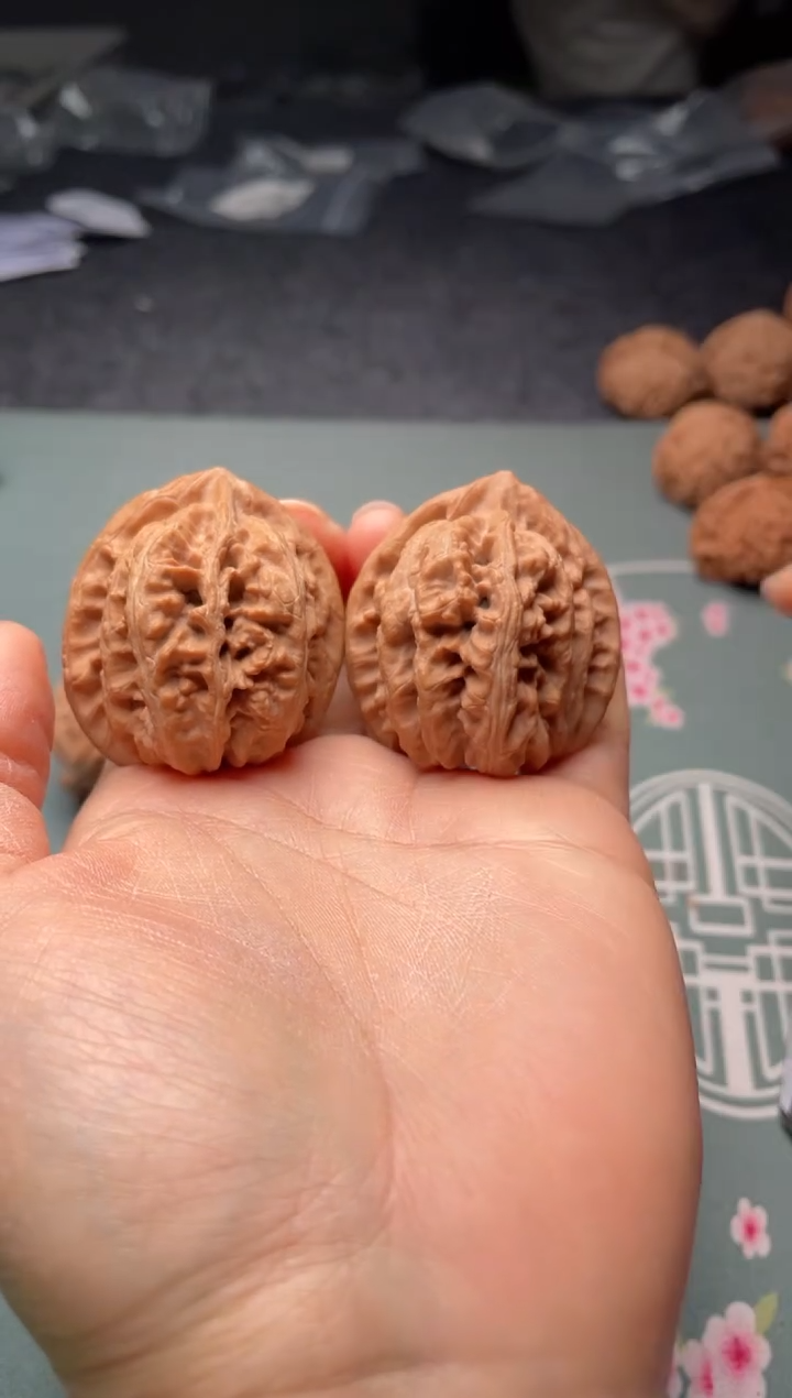 把件文玩核桃w277  三阳谷 40尺