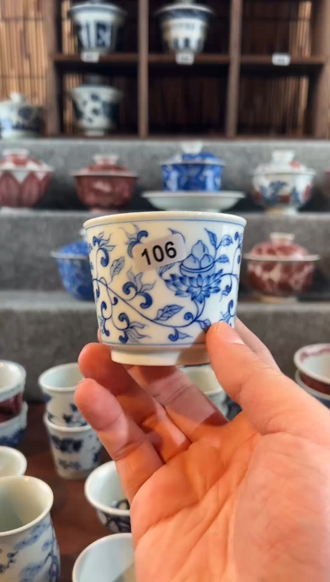 【闪购商品】106天禄言瓷·缠住了杯子