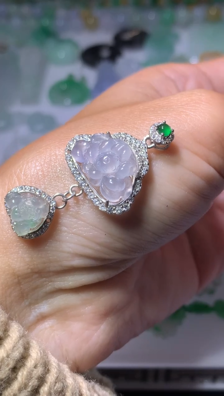 未镶嵌挂件翡翠MXX057808