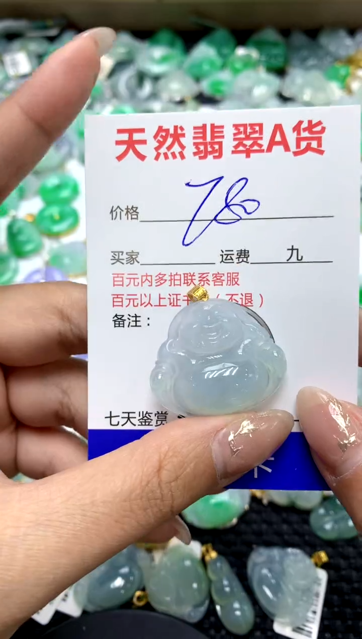 【闪购商品】翡翠颈饰18K金镶嵌1111111111111111