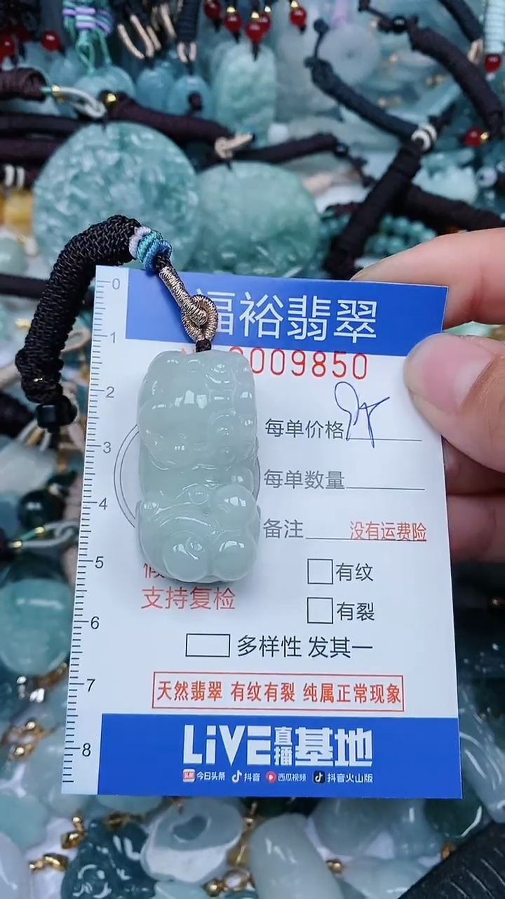 【闪购商品】翡翠颈饰未镶嵌...0009849