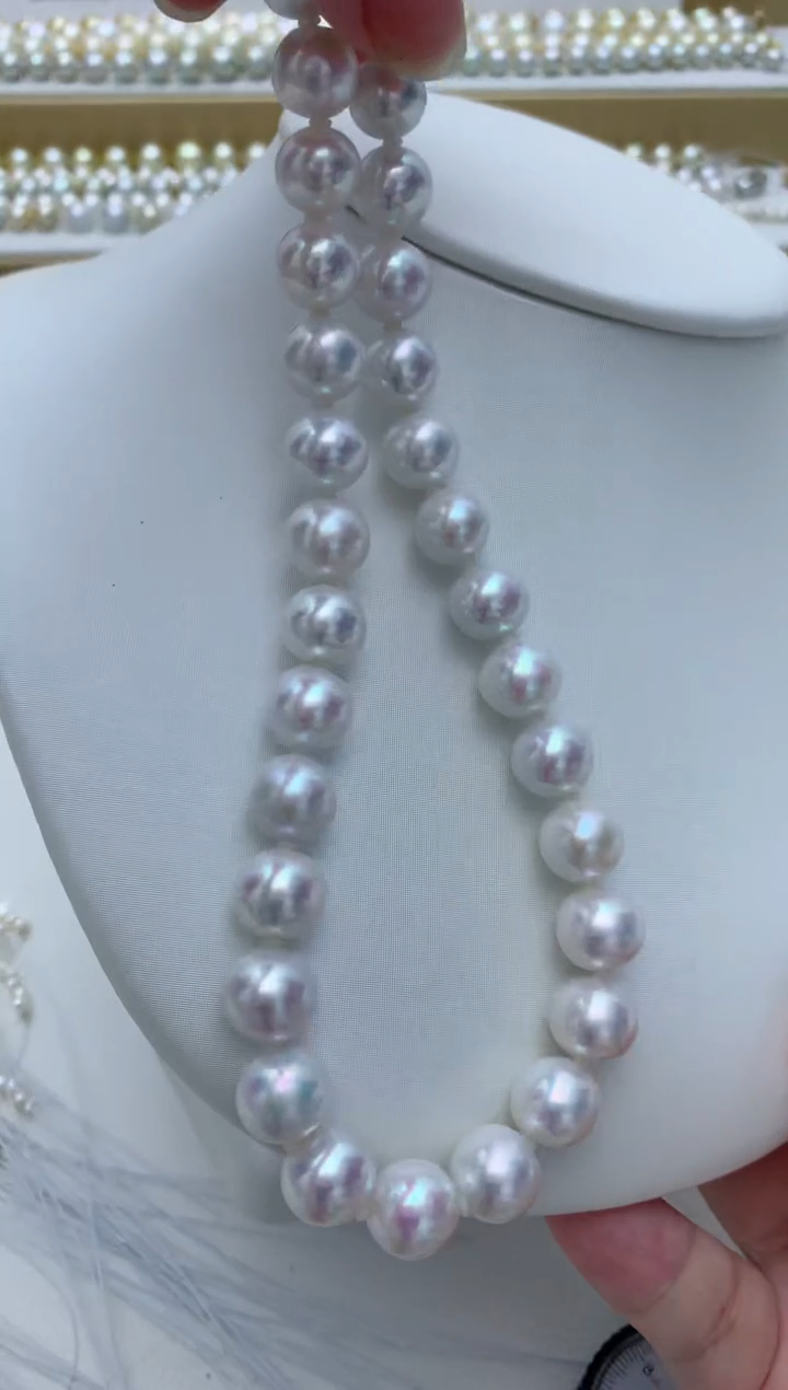 淡水珍珠未镶嵌项链q4 