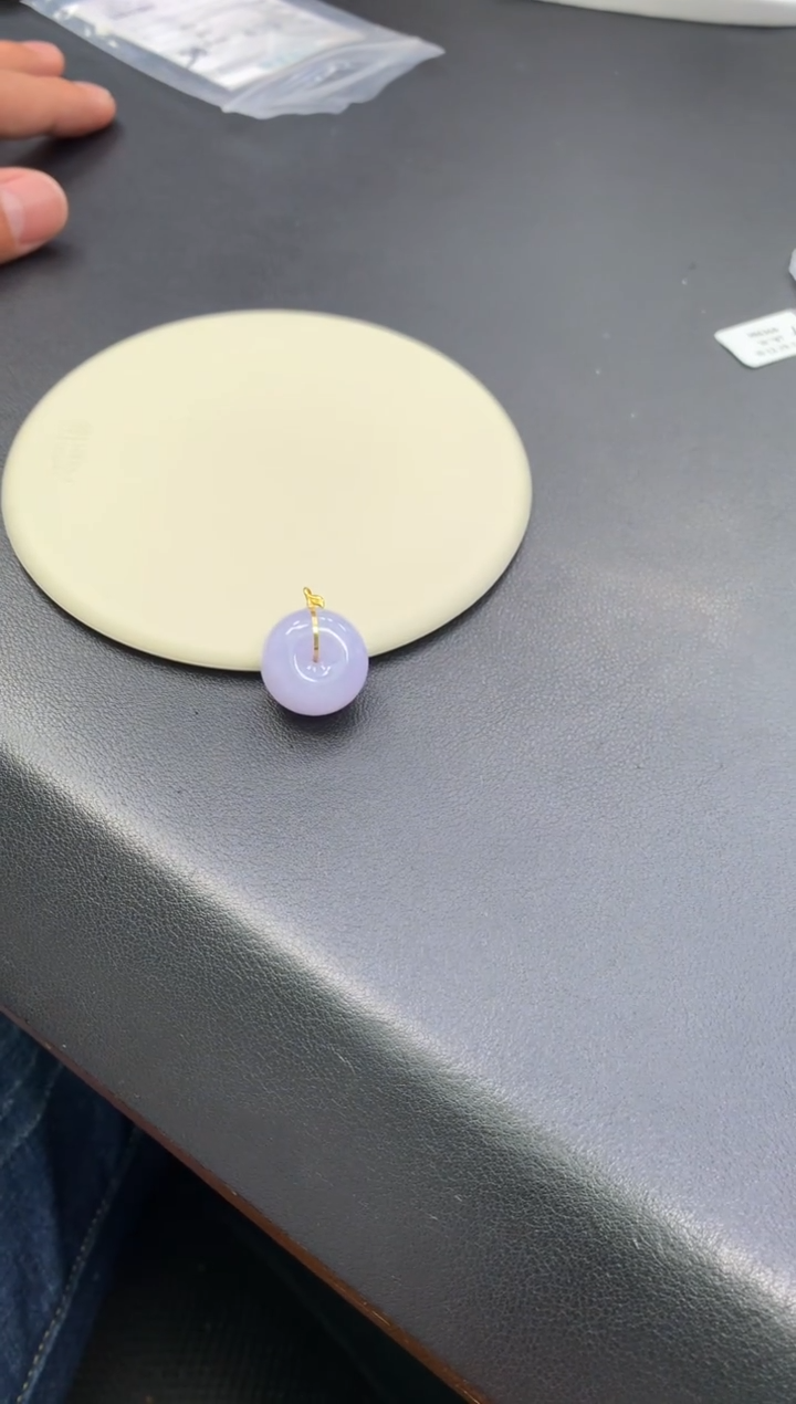 18K金镶嵌定制翡翠（***）48小时鉴赏期 退货不扣服务费