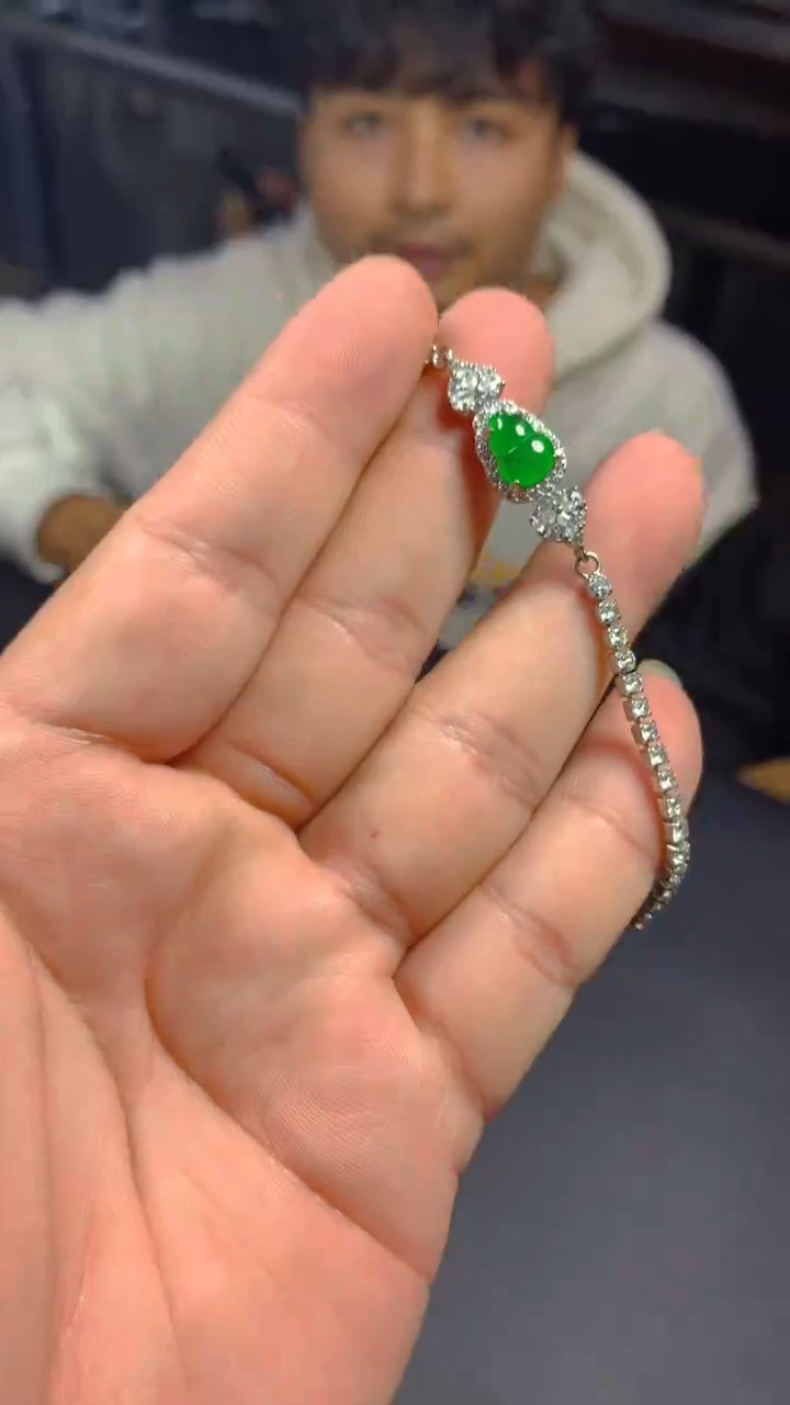 【闪购商品】翡翠手链未镶嵌0783374554/多样性发一