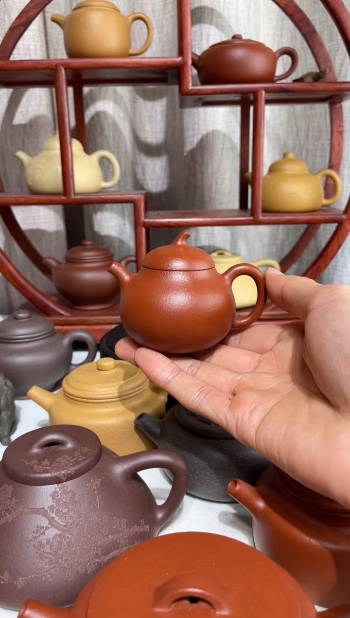 【闪购商品】紫砂茶壶希恩陶艺茄瓜