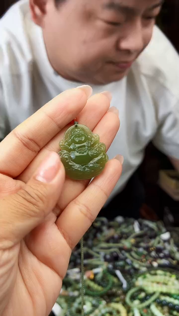 和田玉未镶嵌颈饰多样性发货拍一发一