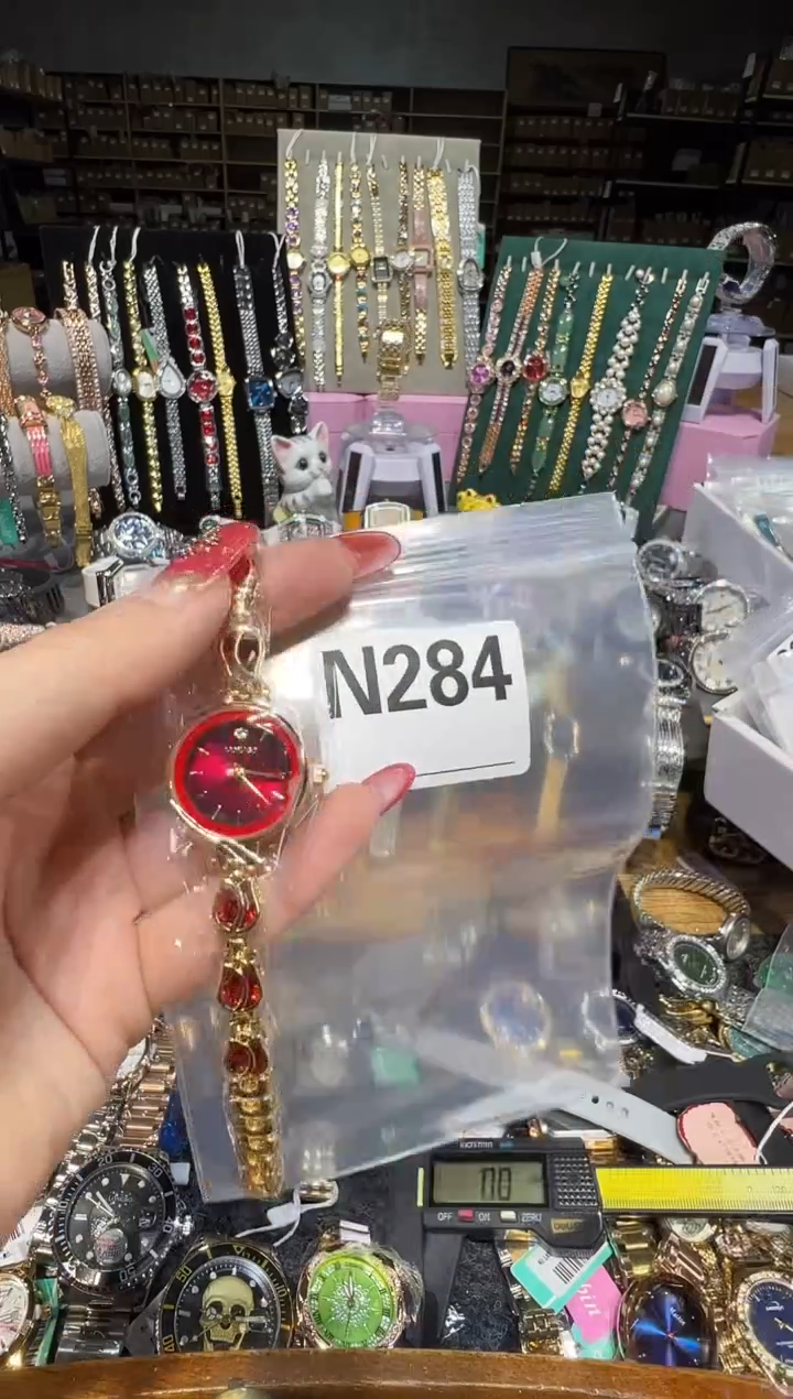 石英机芯不锈钢不锈钢直播定闪专用