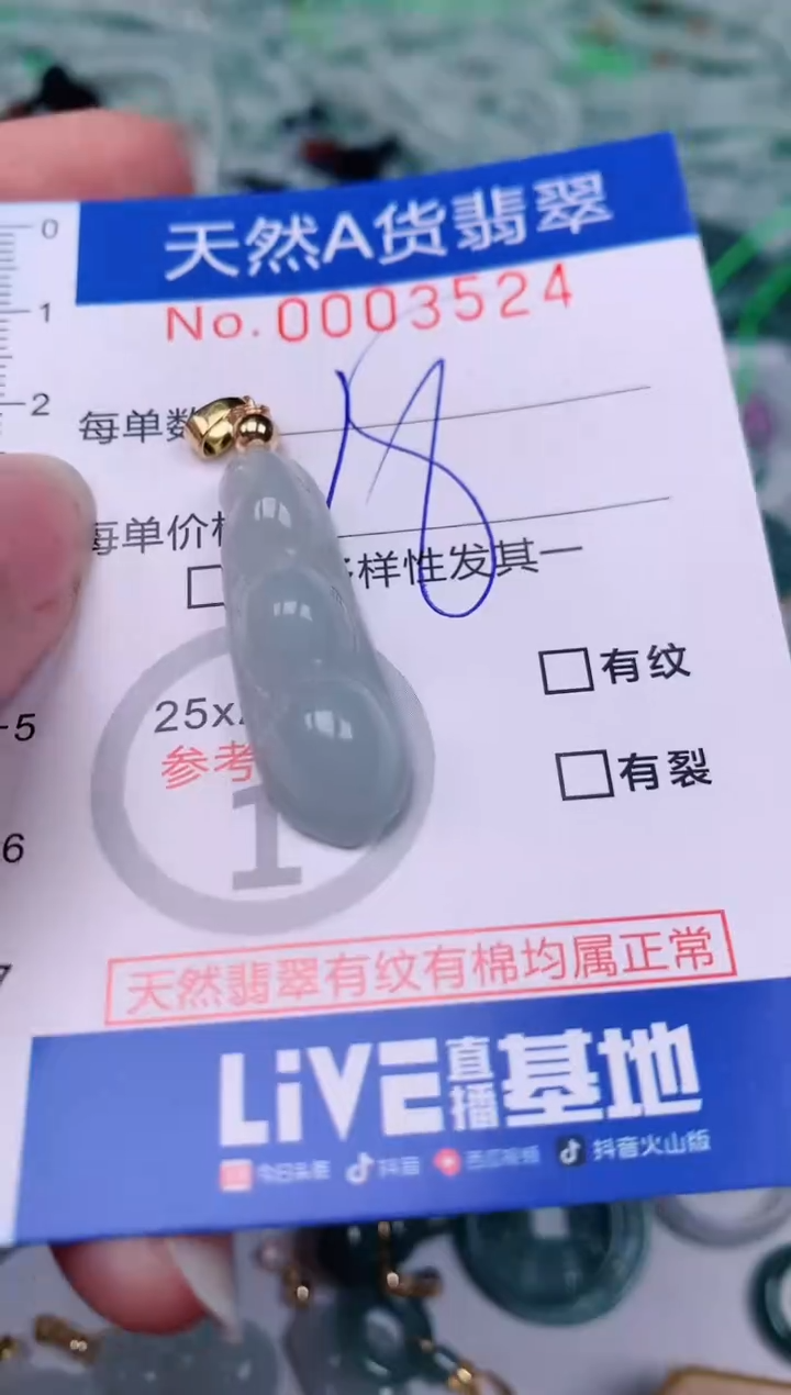 【闪购商品】翡翠颈饰未镶嵌00003524