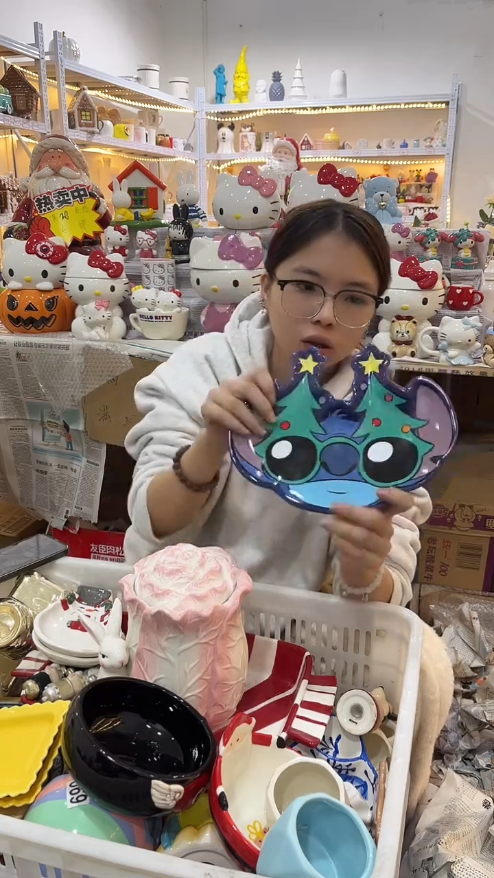 手工艺品琉璃满28包邮 微瑕陶瓷不退不换