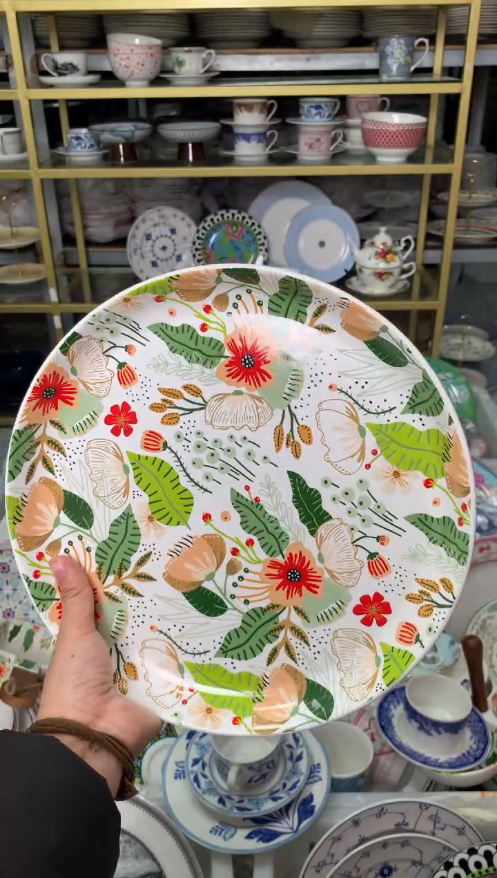 【闪购商品】瓷片陶瓷原单CC701餐具1个大 