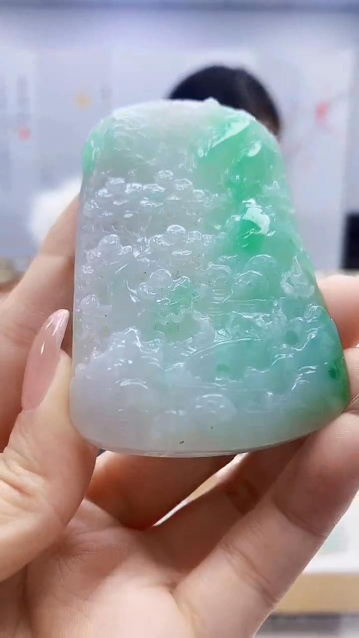 未镶嵌定制翡翠3099ty-毛货挂件21