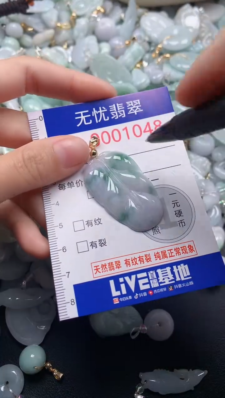 颈饰未镶嵌翡翠1048