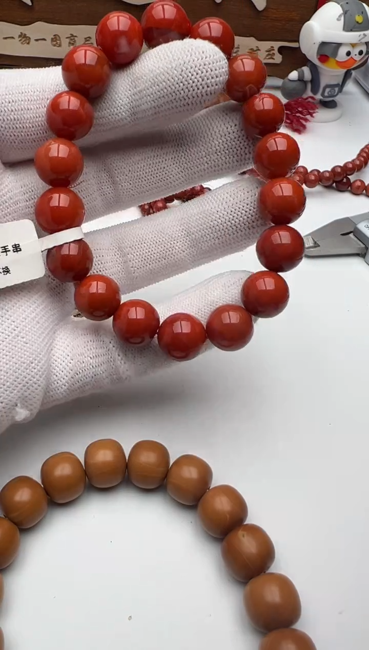【闪购商品】南红玛瑙手链未镶嵌南红手串