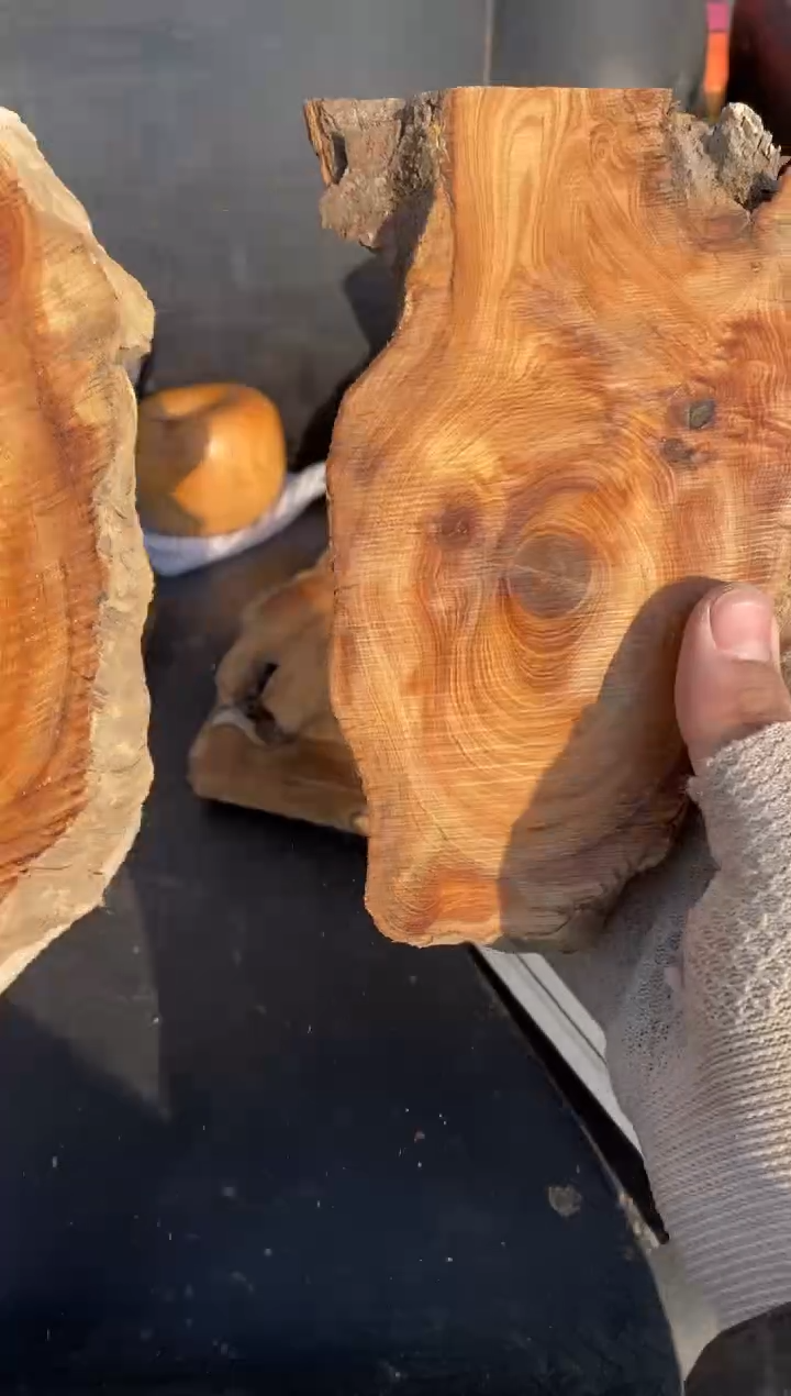 柏木（崖柏）太行陈化崖柏切片！随机（1单1片）