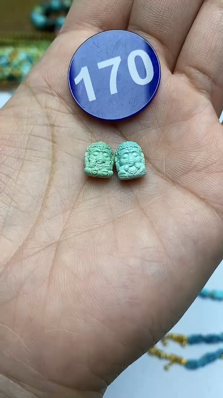 【闪购商品】绿松石雕刻件未镶嵌170