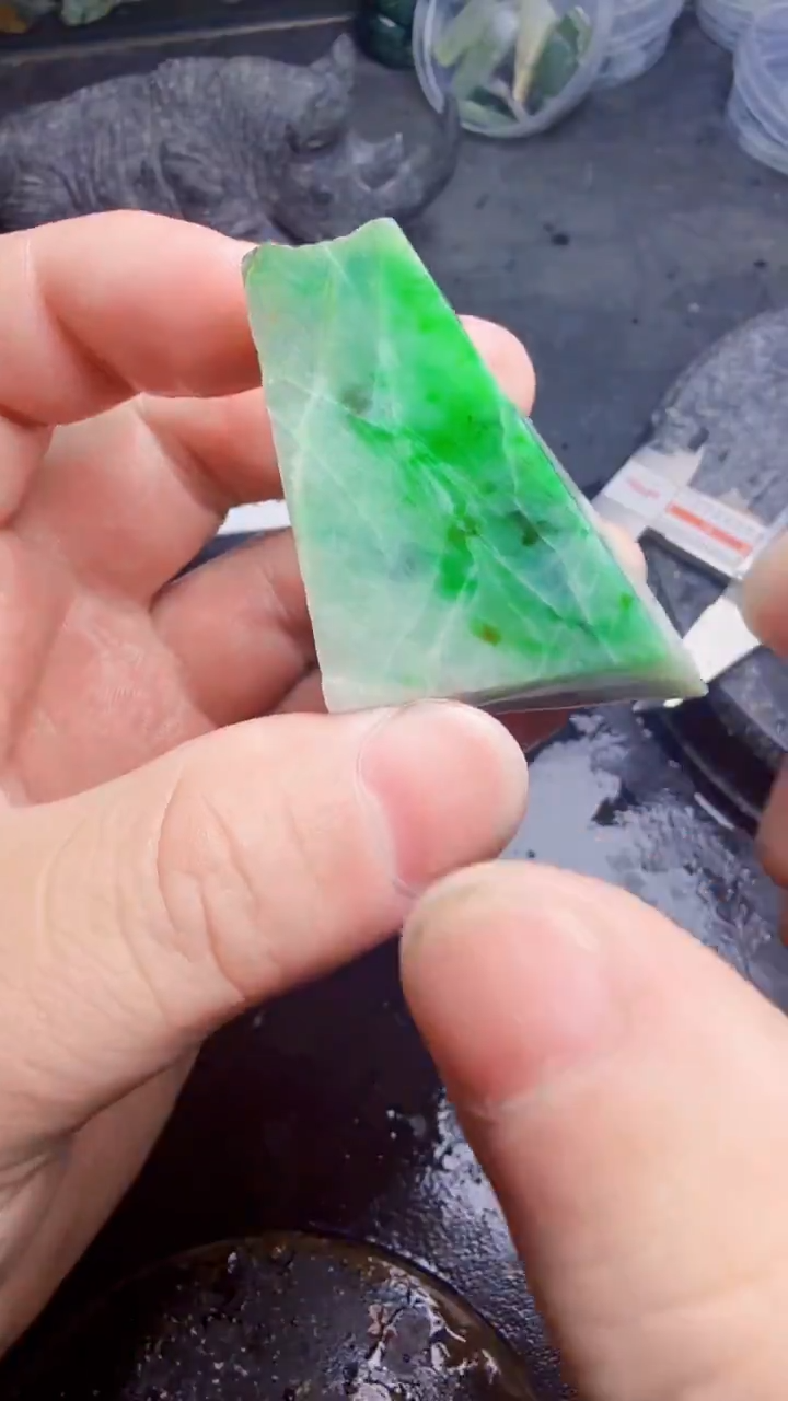 未镶嵌挂件翡翠天然翡翠136