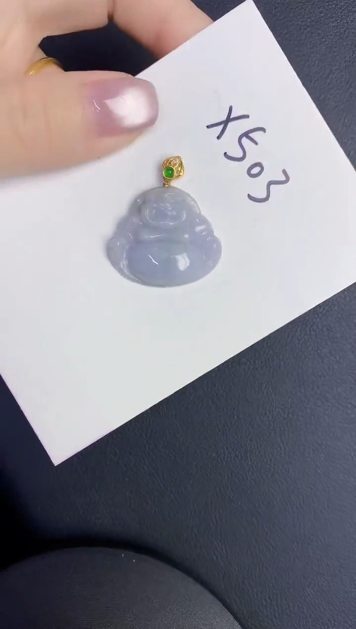颈饰未镶嵌翡翠缅甸天然翡翠A货