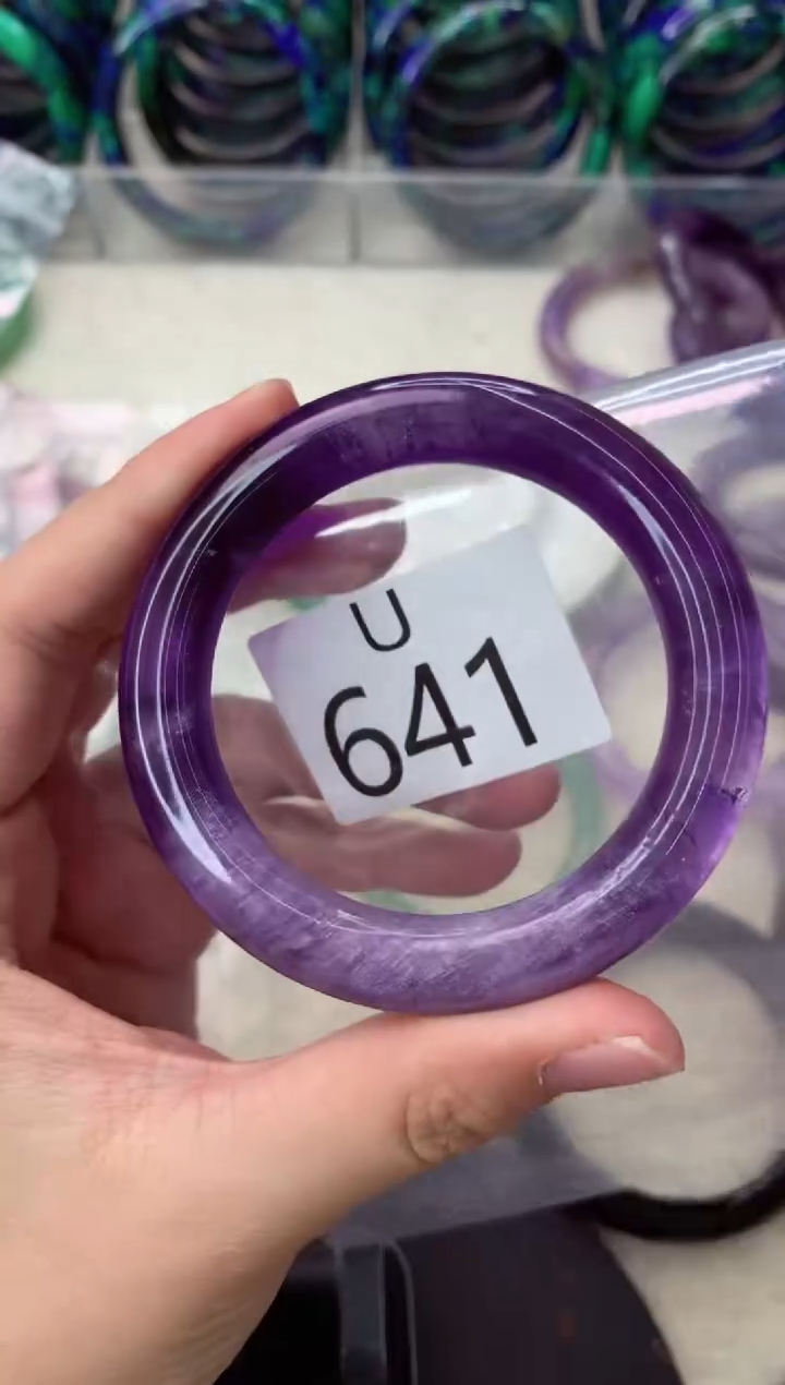 未镶嵌手镯水晶U641-52