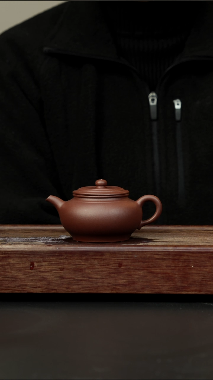 茶壶紫砂老紫泥 彬风