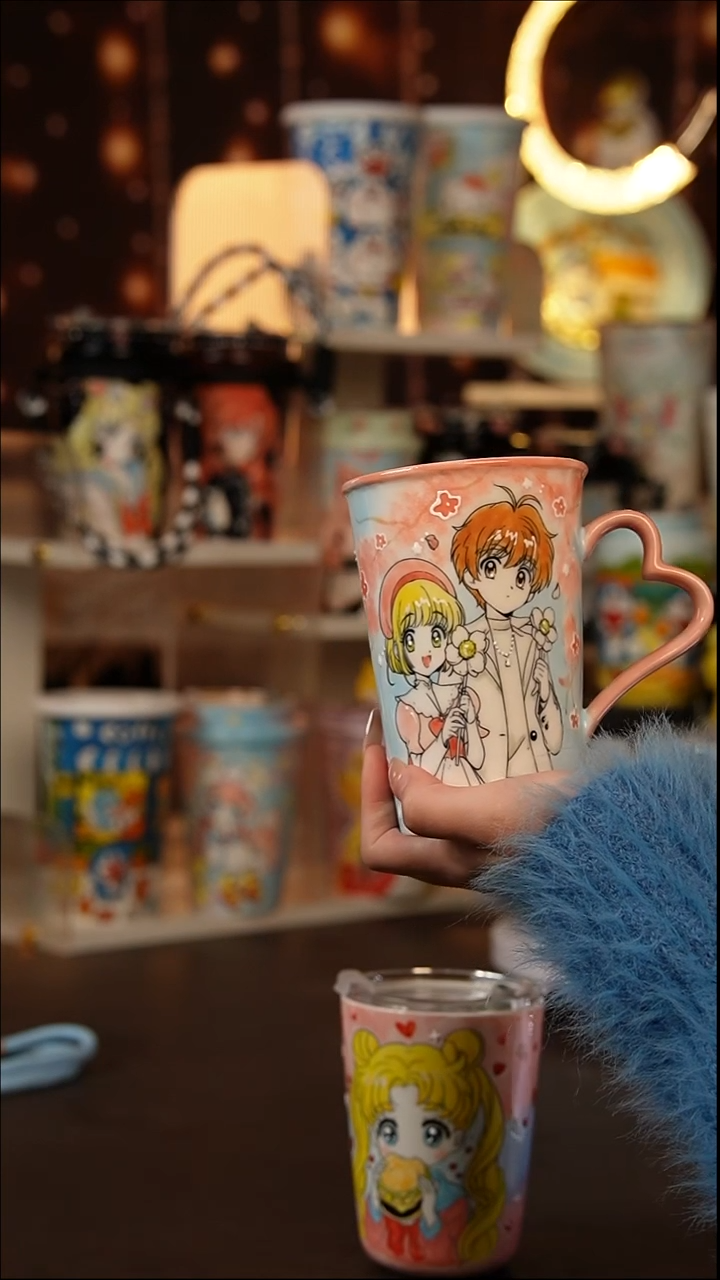 （玉泥）景德镇手工手绘文创陶瓷杯