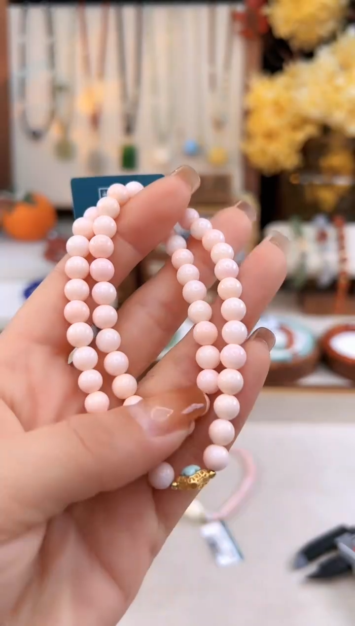 【闪购商品】贝壳（贝母）手串未镶嵌@@A521I016668