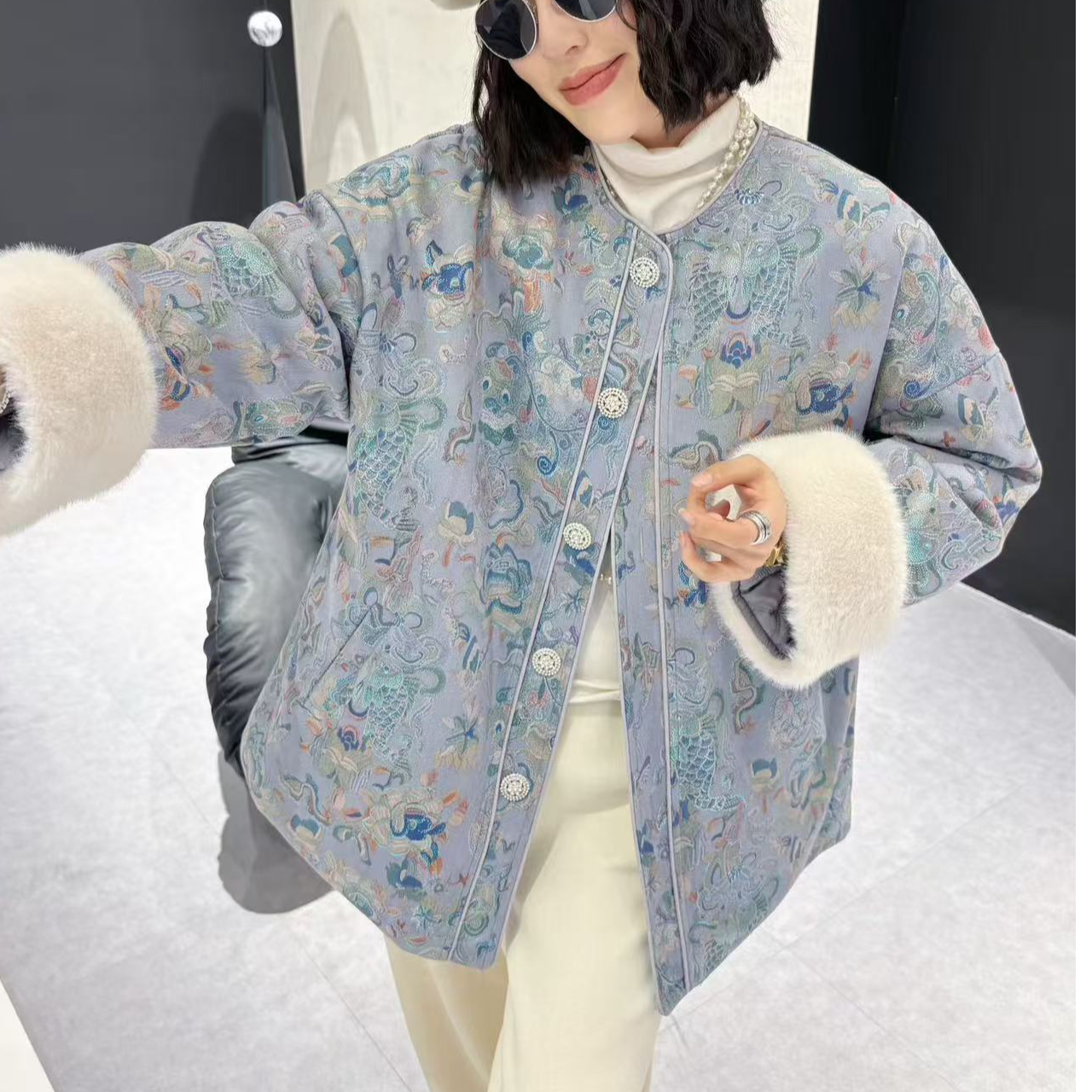 新中式时尚洋气薄款经典~~~~~~~~~~~~~~~~~~~国潮外套~~~~~~~~~~