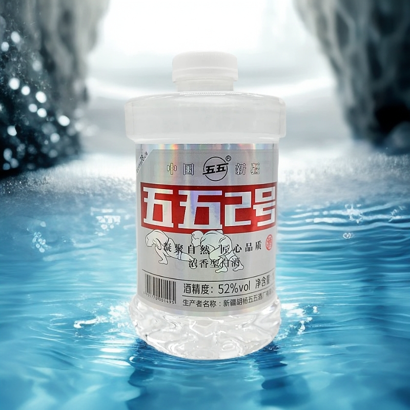 五五2号浓香型白酒纯粮食口粮酒优级白酒1箱10桶装52度500ml