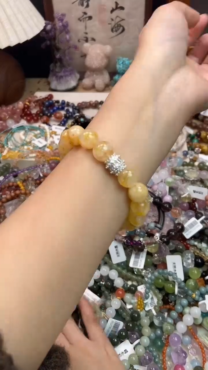 未镶嵌手链水晶342