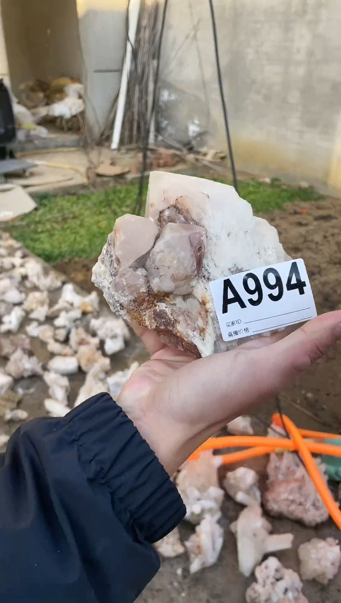 【闪购商品】水晶摆件未镶嵌水晶  994