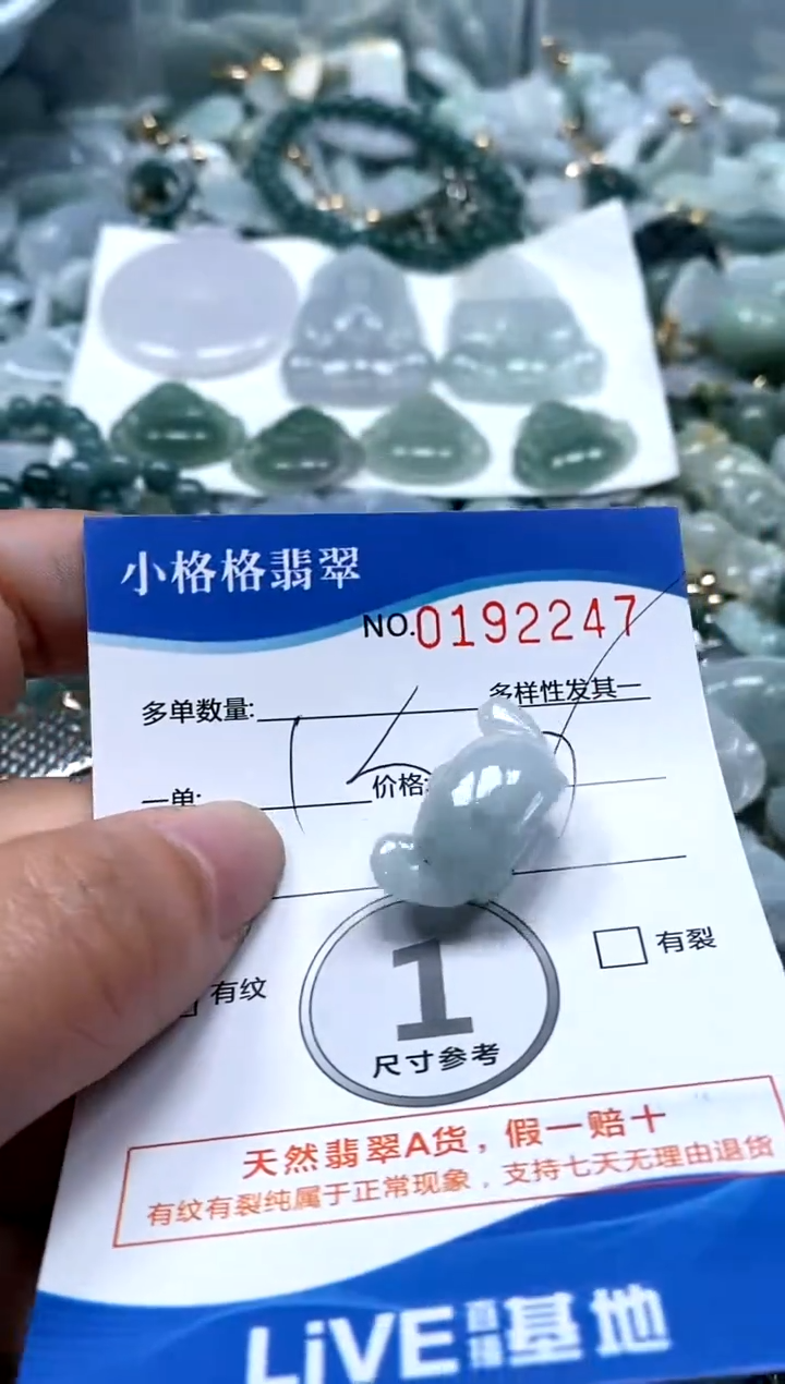 【闪购商品】翡翠颈饰未镶嵌闪购商品0192247