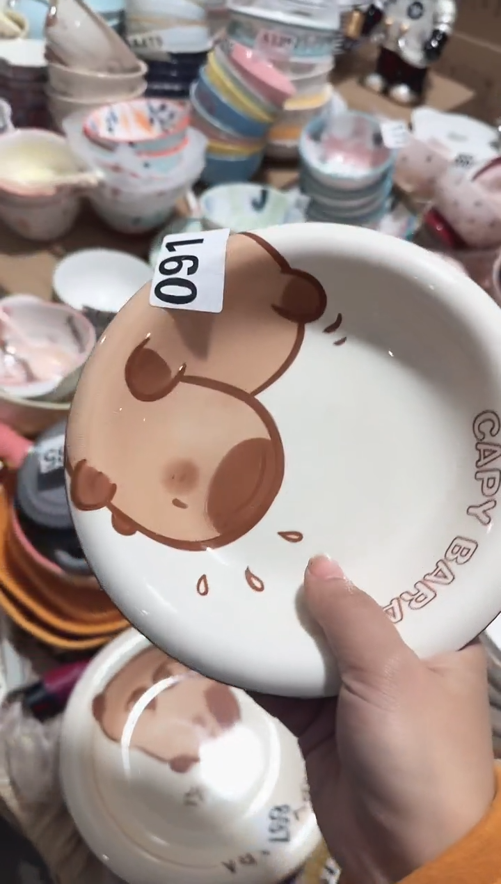 【7寸★4个】黑点针眼属正常陶瓷都有介意慎拍微瑕破损包赔