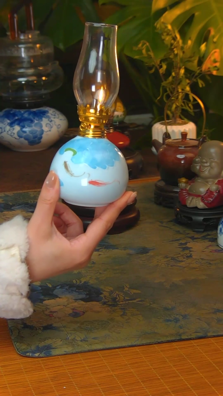 【闪购商品】景德镇陶瓷灯摆件